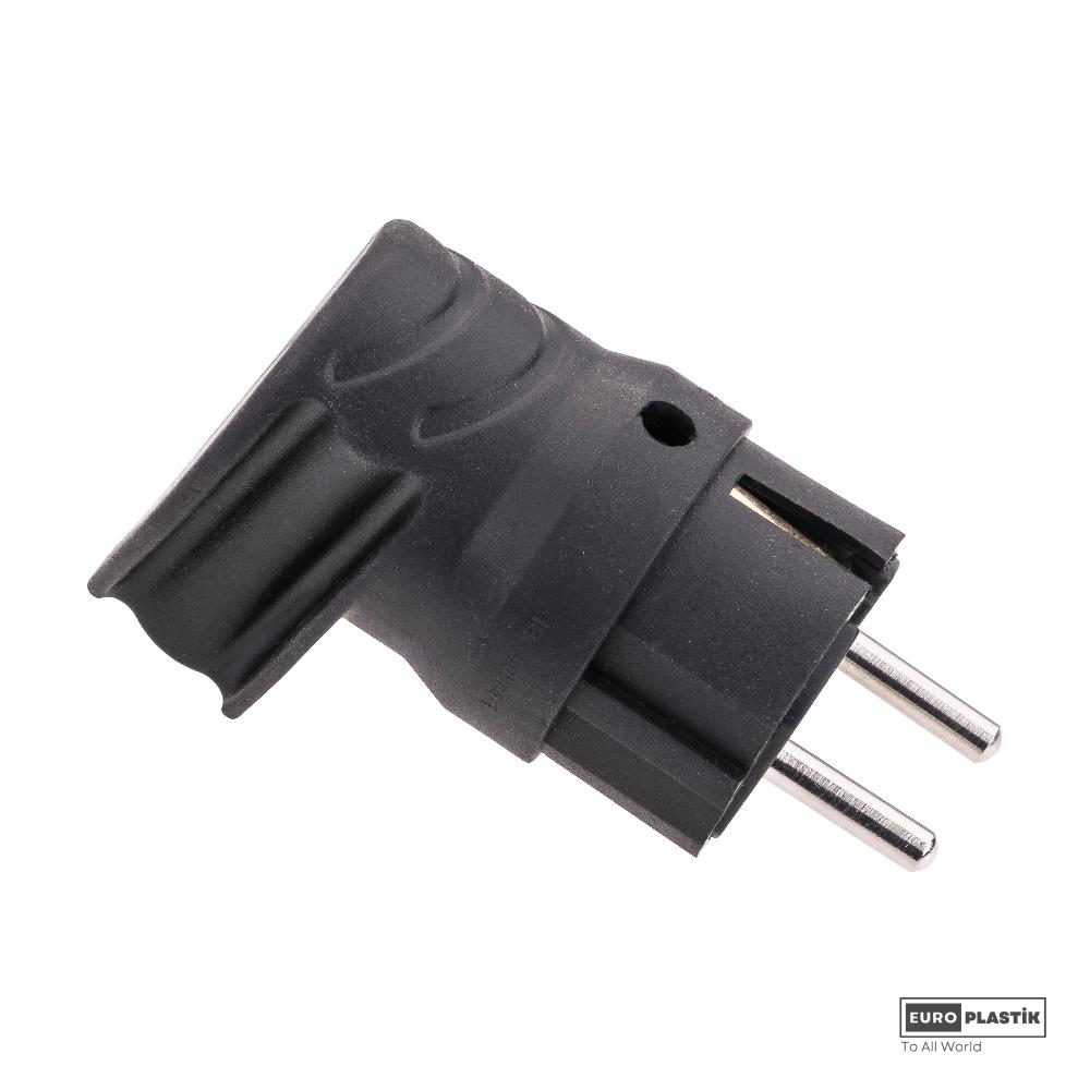 1x16A Monophase Earthed Male Plug L Type